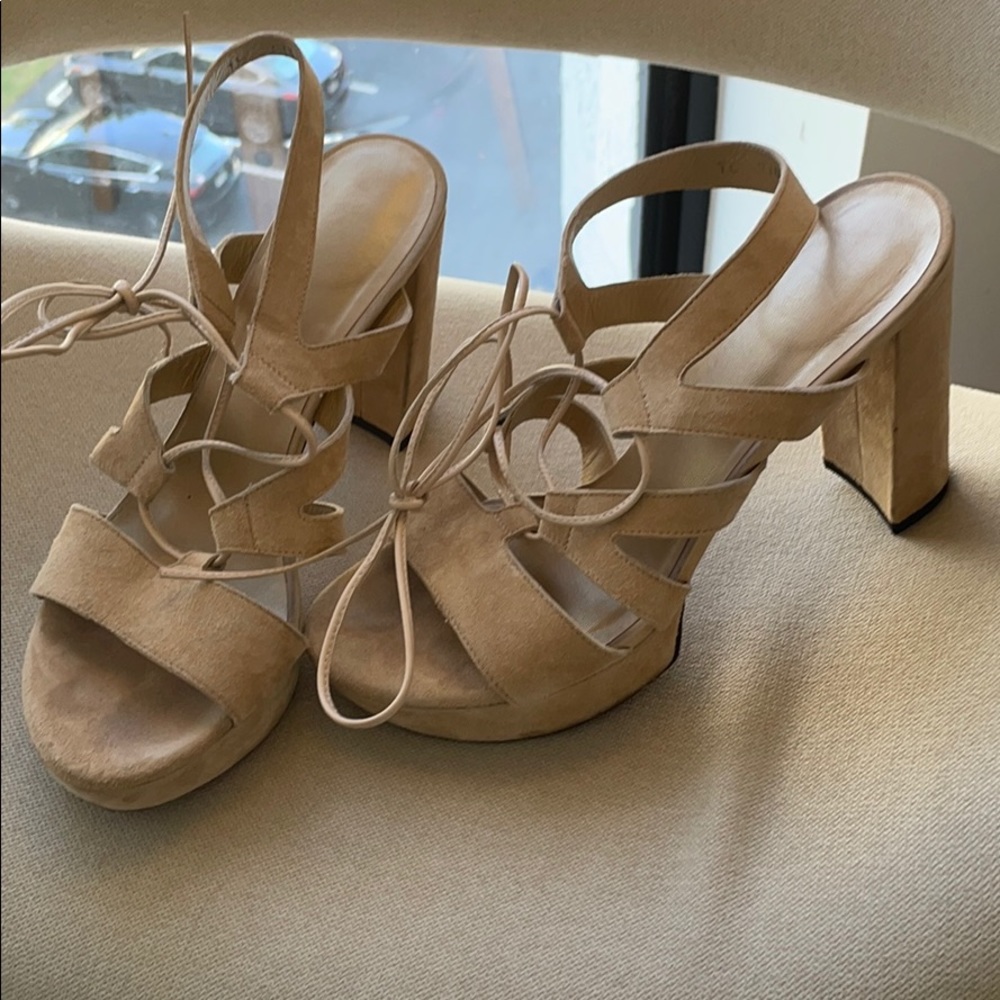 Stuart Weitzman Platform Sandals - image 1
